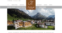 Desktop Screenshot of fernsicht-lech.at